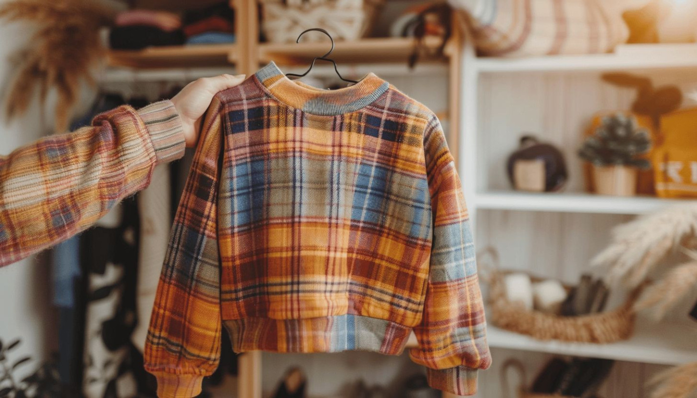 Achat malin : dénicher le meilleur sweat plaid chez Action
