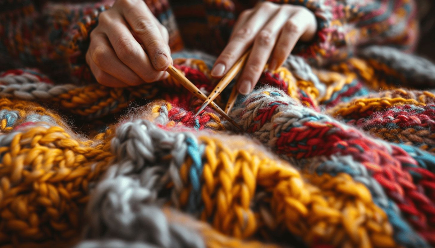 Guide pratique pour tricoter avec de la laine à grosse maille