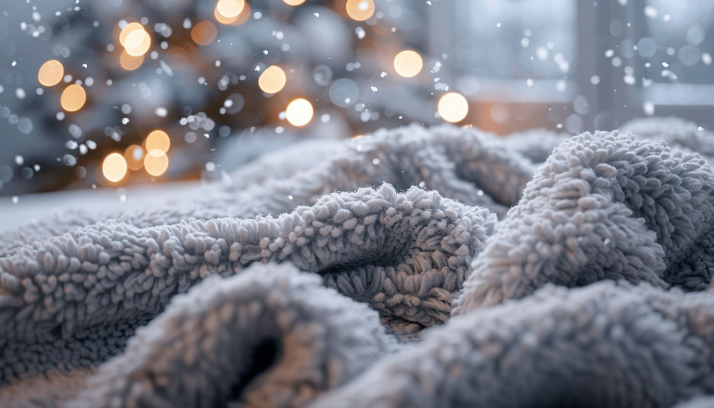 Le plaid sweat géant, confort et style pour un hiver douillet