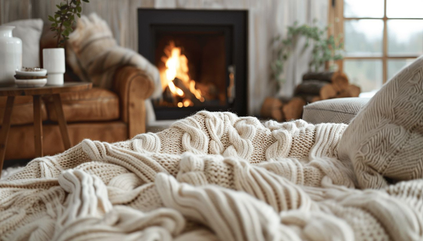 Les secrets du plaid en laine torsadée : confort et style pour votre intérieur