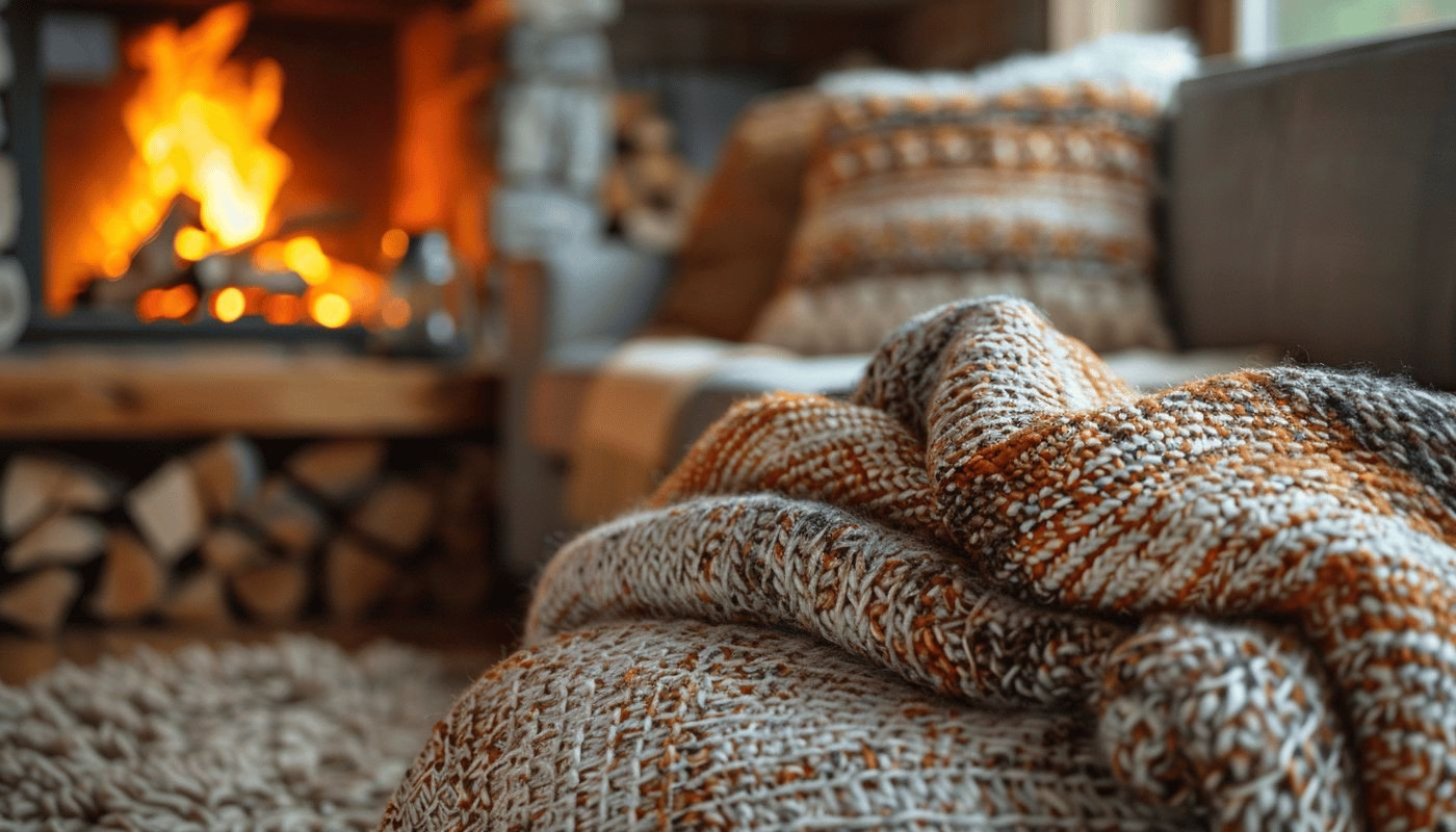 Un doux cocon : zoom sur les plaids en laine